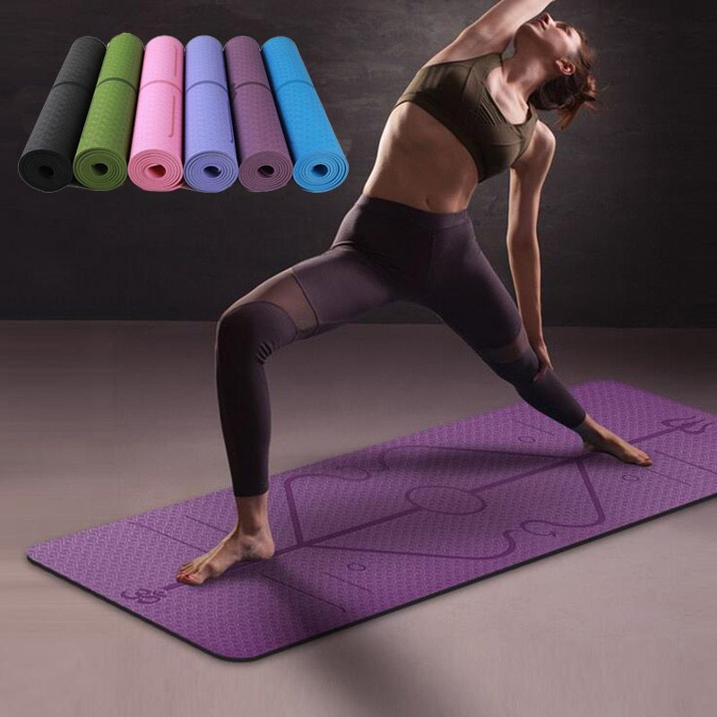 Non-Slip TPE Yoga Mat