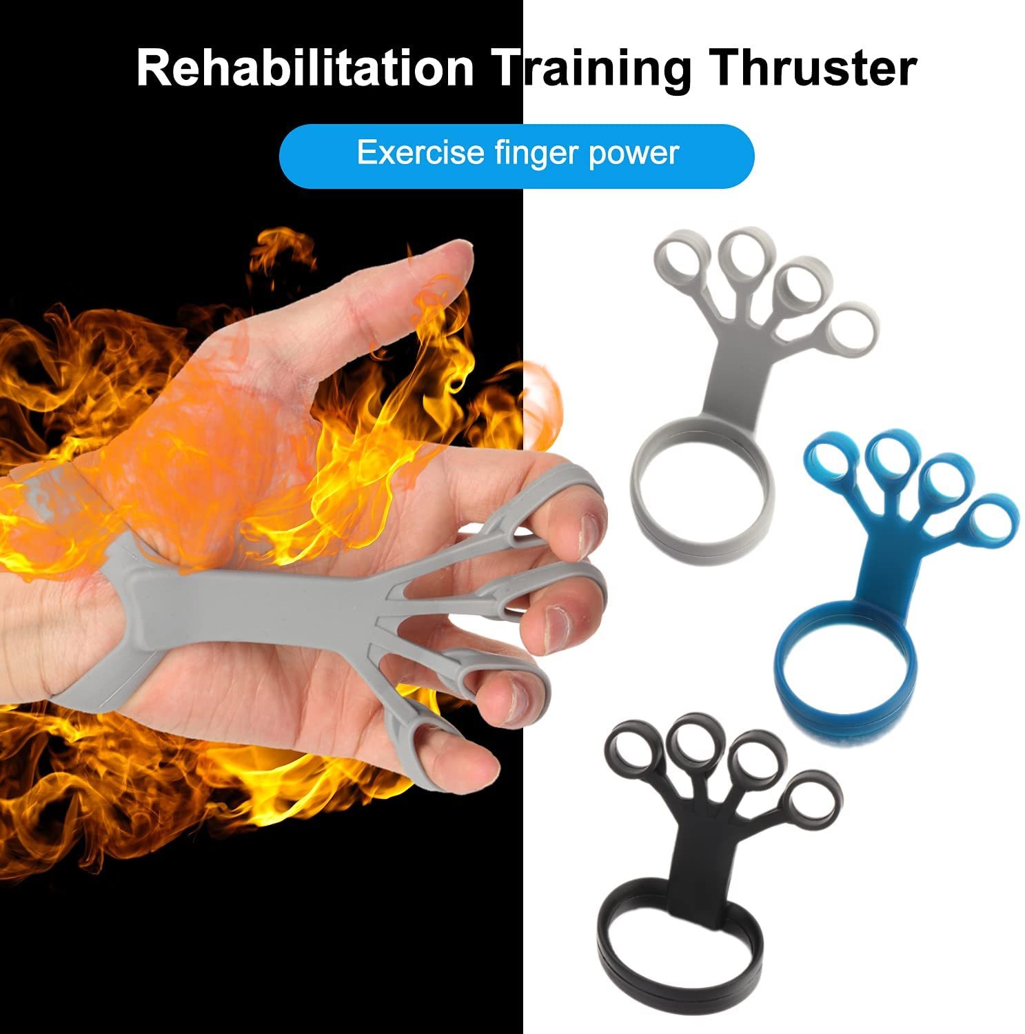 Silicone Finger Stretcher for Rehab