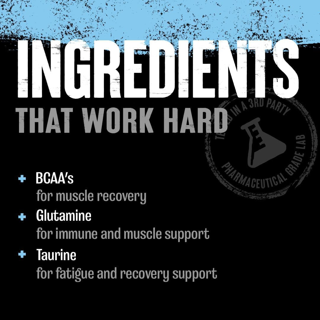 Recovery Chews, Fast Acting Recovery with BCAA, Taurine and Glutamine for Muscle Repair and Hydration - Convenient and Delicious Chews Format