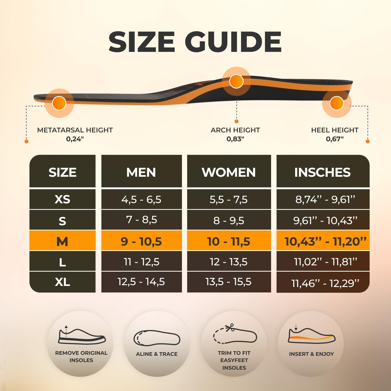 Running Athletic Shoe Insoles Men Women - Sport Insole - Shock Absorption Inserts - Walking Hiking Hockey Tennis Basketball - Orthotic Comfort Cushions Insoles Sneakers